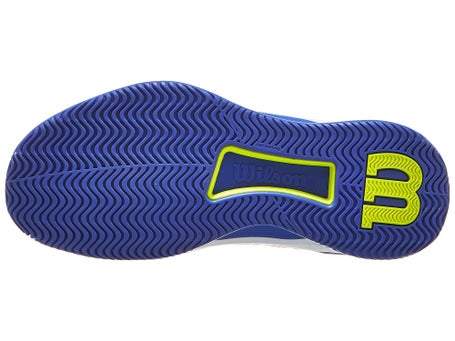 Zapatillas mujer Wilson Intrigue Tour Blanco Azul Amarillo MULTIPISTA