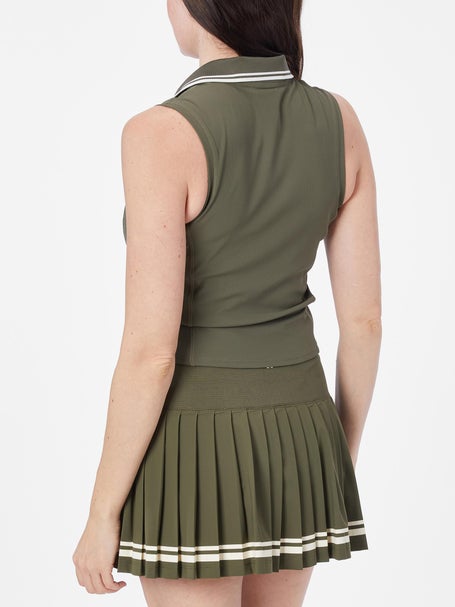 Wilson Womens Spring Rib Sleeveless Polo