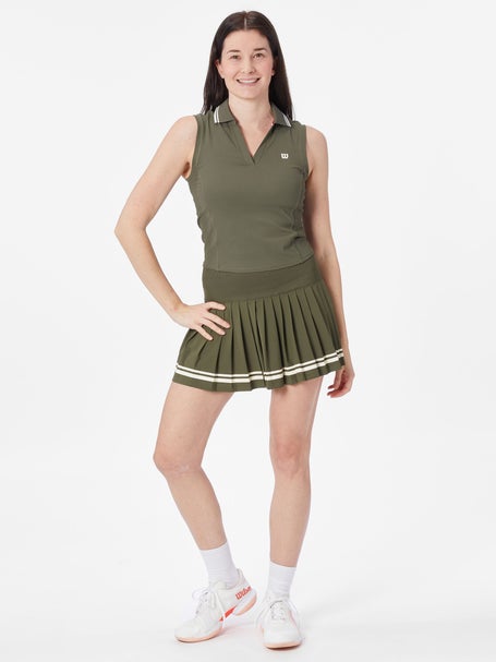 Wilson Womens Spring Rib Sleeveless Polo