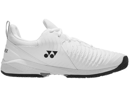 Yonex 22 Sonicage 3 Breit ALLCOURT Herrenschuh Weiß Schwarz