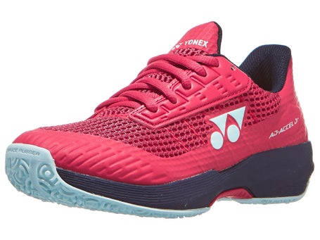 Yonex Ad Accel SANDPLATZ Kinderschuh Sunset Red