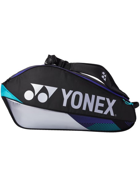 Yonex Pro Racket Black/Silver Bag (6 Rackets) 