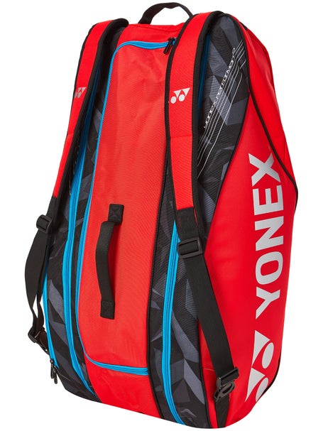 YONEX-Sac de badminton original pour hommes et femmes, sac de sport de  raquette avec compartiment pour chaussures, volant de squash de tennis, 3  raquettes