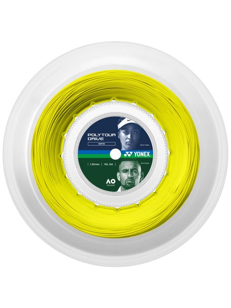 Bobina Yonex Poly Tour Drive 1.25 16L Giallo 200m