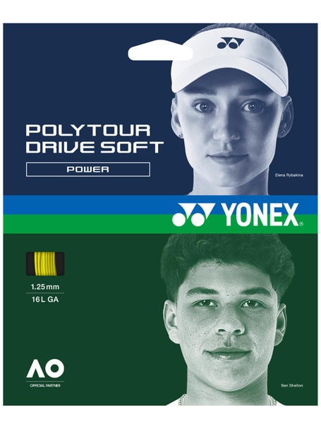 Yonex Poly Tour Drive Soft 1.25/16L Yellow Set