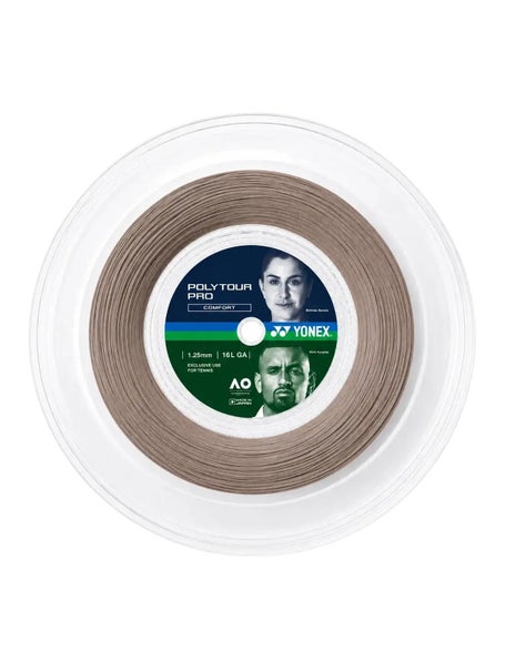 Yonex Poly Tour Pro 1.25 String Reel Warm Gray - 200m
