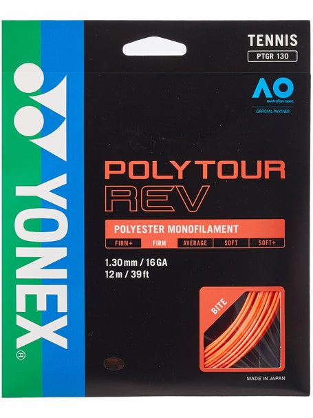 Yonex Poly Tour REV 1.30mm Tennissaite 12m Set