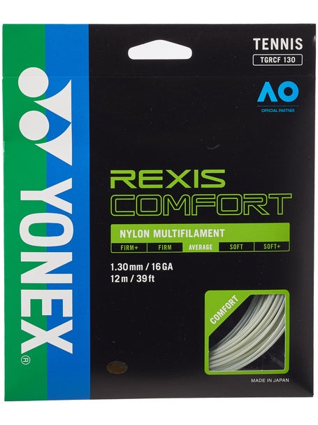 Yonex Rexis Comfort 1.30/16 White String Set