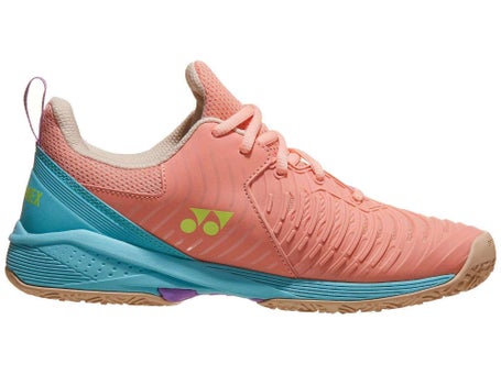 Yonex Sonicage 3 Clay\Pink/Saxe  Womens Shoes