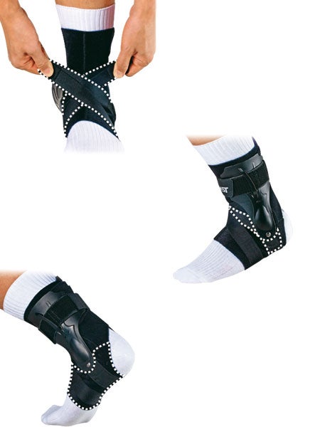ZAMST A2-DX Ankle Strong Support Right