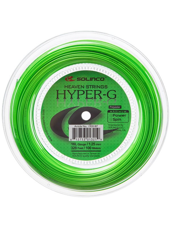 Solinco Hyper G 1 25 16l String Mini Reel 100m Tennis Warehouse Europe