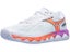 Mizuno Wave Enforce Tour 2 SANDPLATZ Damenschuh Weiß/Lava/Dahlie