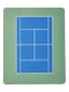 Racquet Inc Tennis Court Mousepad Blue/Green