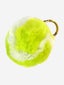 Racquet Inc Furry Tennis Ball Keychain Yellow