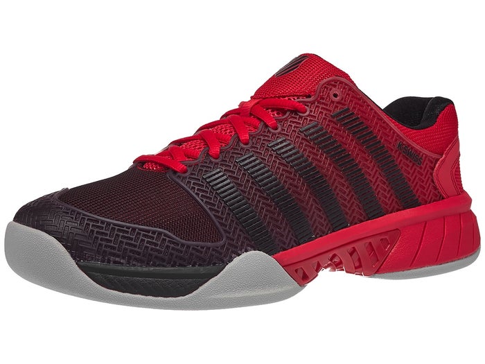 K Swiss Hypercourt Express Teppich Herren Tennisschuh Rot Schwarz