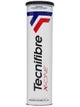 Tube de 4 Balles de Tennis Tecnifibre X-One