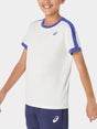 Asics Boy's Core Tennis Crew Off White