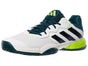 Zapatillas j&#xFA;nior adidas Barricade K Off White/Negro/Ivy MULTIPISTA