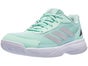 Zapatillas júnior adidas Crazyquick Mint/Silver PÁDEL