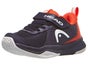 HEAD Sprint Velcro 4.0 AC Dark Blue/Red Junior Shoes