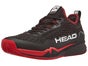 HEAD Endure Pro Clay Black/Red Men's Shoes