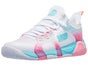 K-Swiss K-Frame Padel White/Blue/Bubblegum Wom Shoe