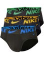 Nike Herren Essential Micro-Slip 3er-Pack Schwarz