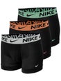 Nike Men's Elite Breathe 3-Pack Trunk - Black