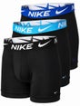 Lot de 3 Boxers Homme Nike Elite Breathe - Noir / Bleu