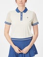 Original Penguin Women's Crop Colorblock Polo
