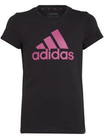 adidas Girl's Fall 3-Stripe T-Shirt