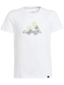 T-shirt Fille adidas Flower Printemps