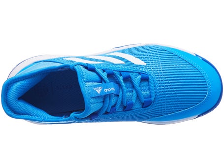 adidas adizero Club AC Blue/White Junior Shoe | Tennis Warehouse Europe