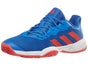 Chaussures Junior adidas Barricade K Bright Royal/Rouge - TOUTES SURFACES