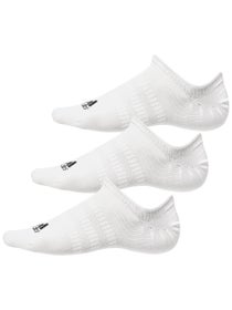 Calcetines invisibles adidas Lite - Pack de 3 (Blanco)