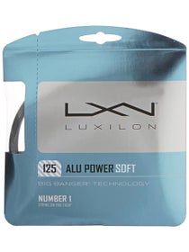 Luxilon ALU Power Soft 1.25mm Tennissaite - 12.2m Set