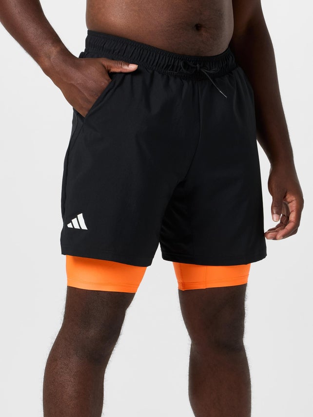 adidas Men's Spring Club 2-in-1 Short | Total Padel