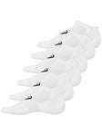 Asics 6-Pack Ankle Sock White