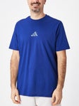 adidas Men Melbourne Tennis T-Shirt Navy XS