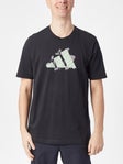 adidas Men Melbourne Tennis T-Shirt Black XXL