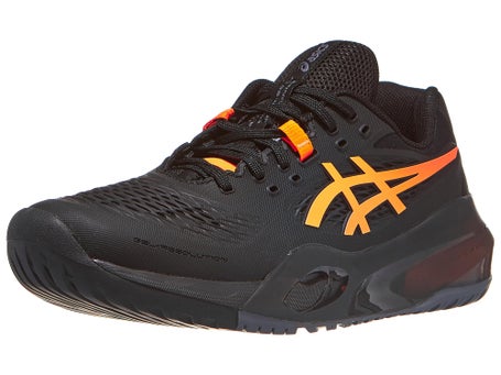 Asics Gel Resolution X ALLCOURT Herrenschuh Schwarz Orange