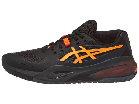 Zapatillas hombre Asics Gel Resolution X Negro Naranja MULTIPISTA