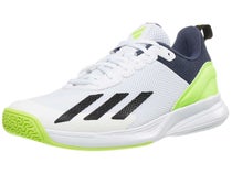 adidas CourtFlash Speed AC White/Black/Lemon Men's Shoe