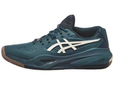 Asics Gel Resolution X Clay\Green/Birch Mens Shoes