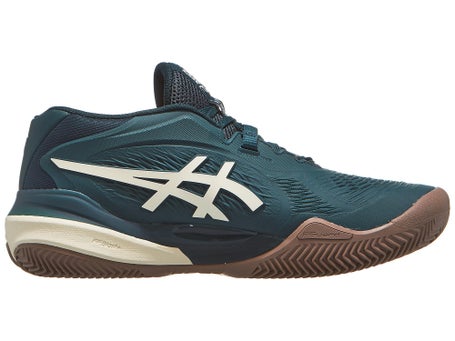 Asics Gel Resolution X Clay\Green/Birch Mens Shoes