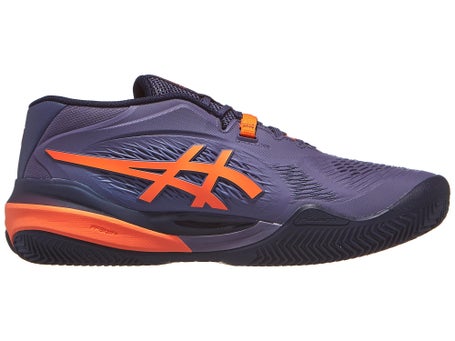 Asics Gel Resolution X Clay\Grey Purple/Orange Men Shoe