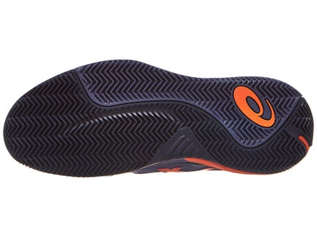 Asics Gel Resolution X Clay\Grey Purple/Orange Men Shoe