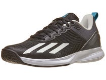 adidas CourtFlash Speed AC  Black/White Men's Shoes