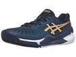 Asics Gel Resolution 9 Clay French Blue/Gold Men's Shoe