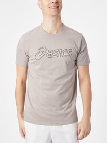 Asics Herren Logo T-Shirt Grau